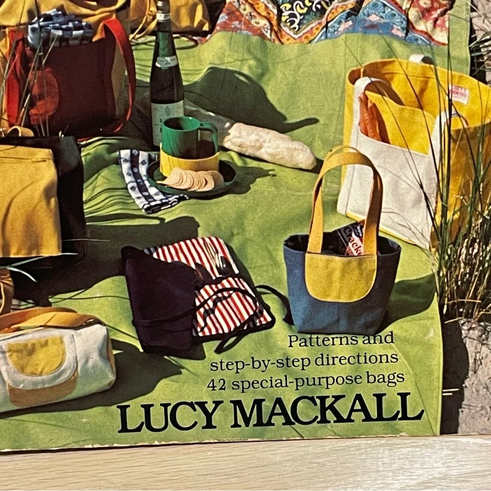 Lucy's Bag Book 1978 Patterns With Instructions Lucy Mackall Paperback 42 Bags